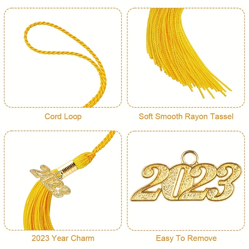 Abalorio De Borla De Graduación Personalizado Con Borla De Graduación Con Fotos Conmemorativas De Clase De 2026