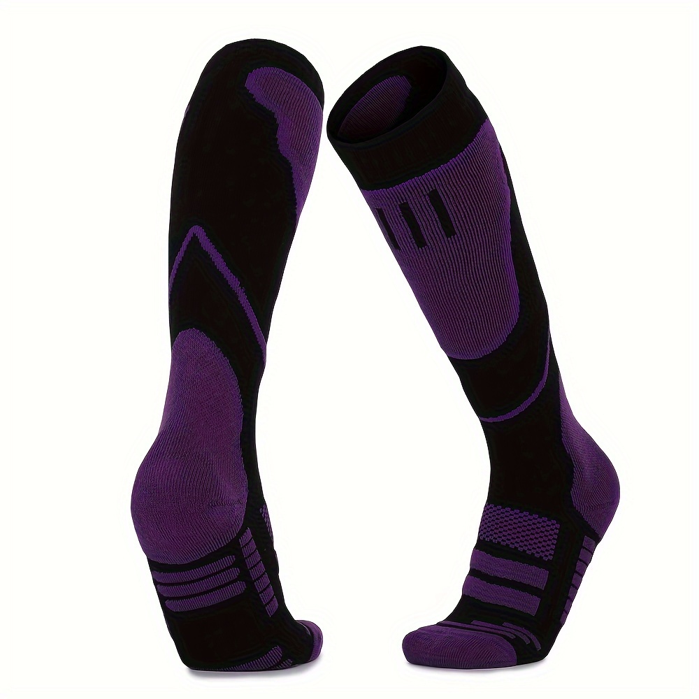 Men's Zipper Knee High Sport Socks Sweat absorbing Comfy - Temu
