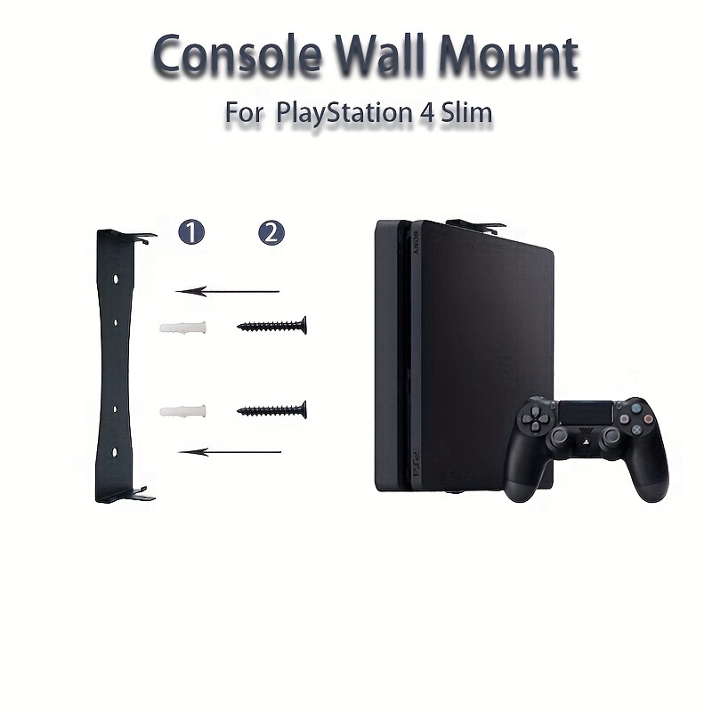 Blanc - Support mural pour console de jeu PS5 Slim, support mural
