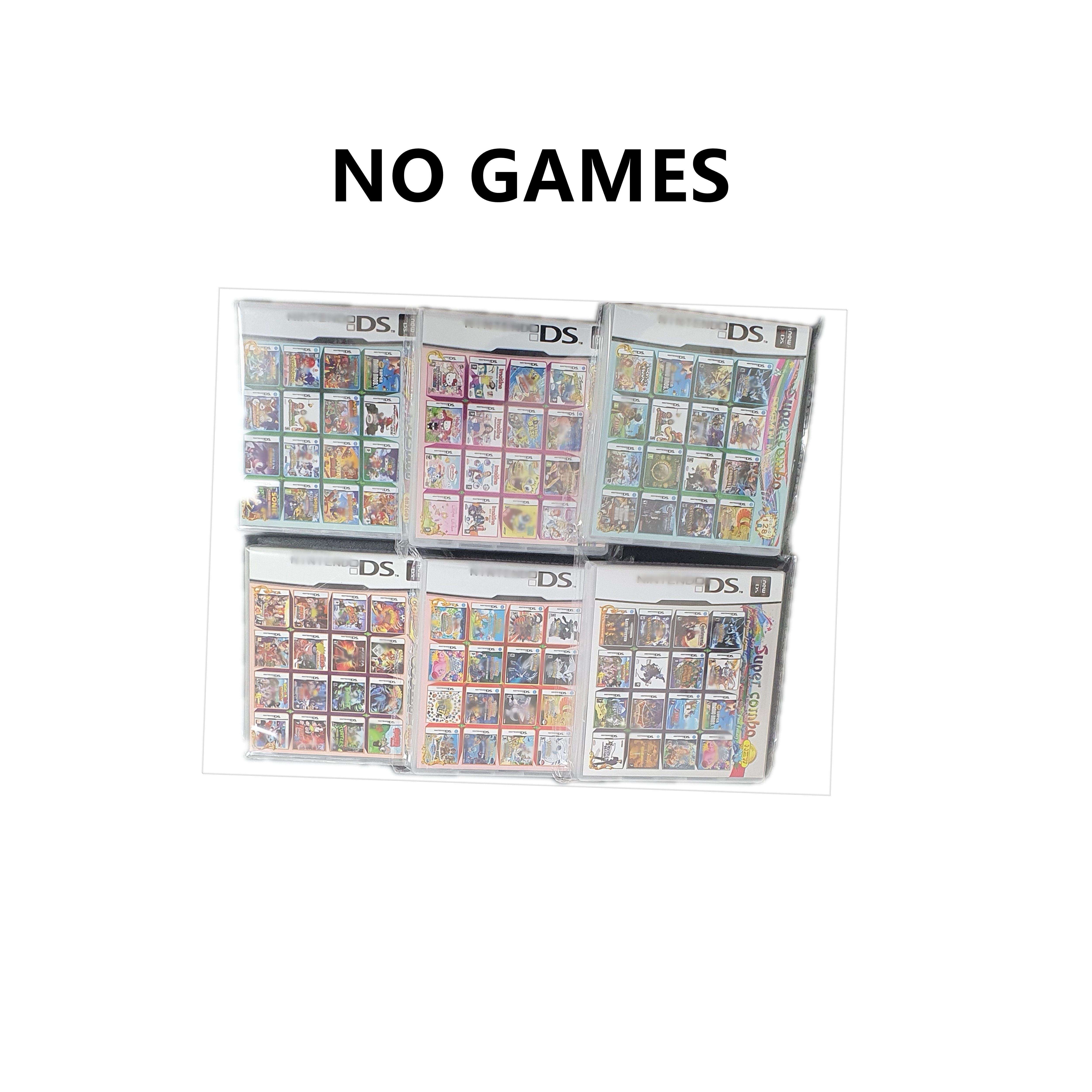 Multi Jogos em um cartão de jogo compatível para Nintendo Ds 3ds Nds