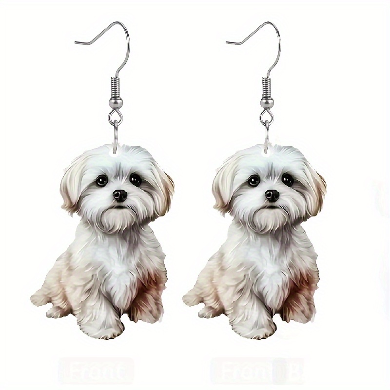 Dog Earring - Temu