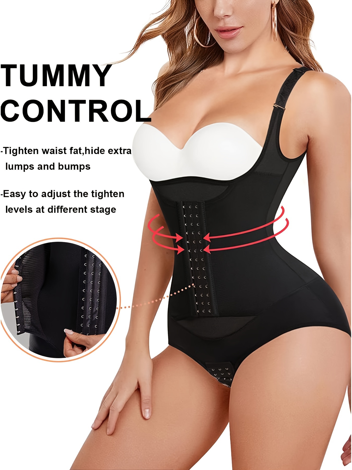 HOPLYNN Waist Trainer Zipper Vest for Women Body Shape - Neoprene