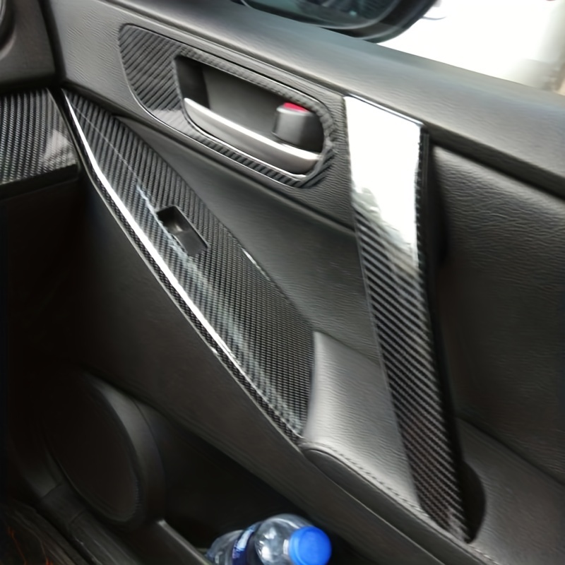 UOADA Carbon Fiber Car Sticker Interior Top of Dash Screen Frame Dashboard  Cover Trim Compatible With Mazda 3 Axela 2010-2013 Mazdaspeed 3 :  : Car & Motorbike