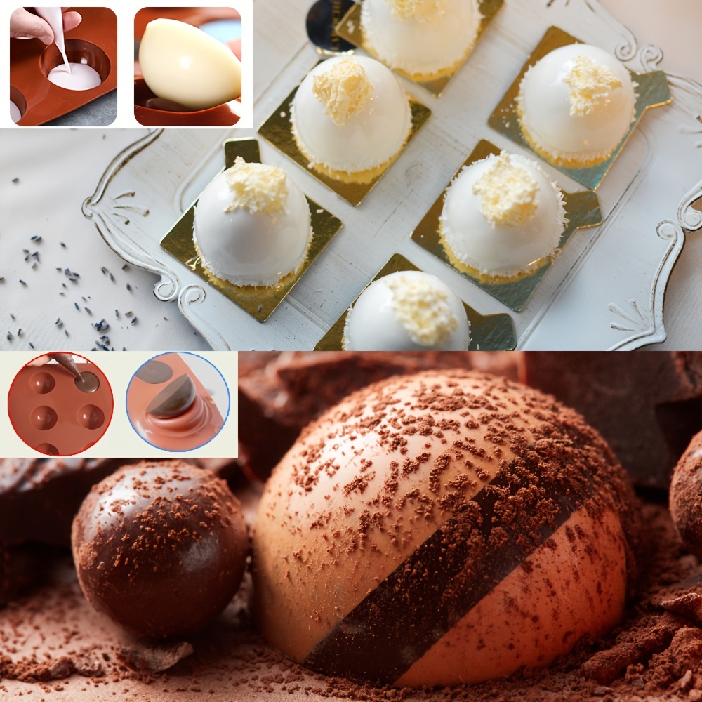 chocolate mold, truffle silicone - Whisk