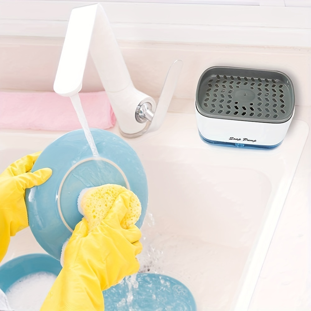 Soap Pump And Sponge Caddy