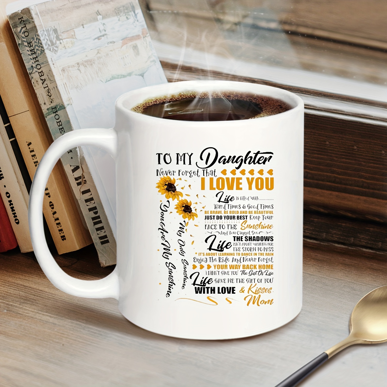 Mother Daughter Mug Home is Where Mom is Coffee Mug Mother's Day