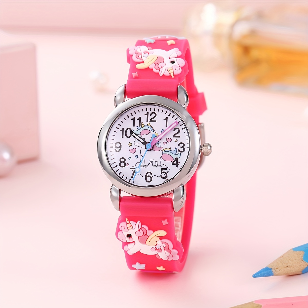 Reloj Unicornio Para Niñas - Temu