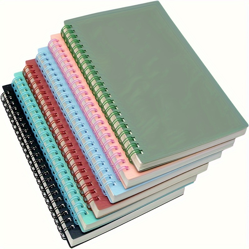 2Pcs Aesthetic Pocket Notebooks Spiral Binding Notepads Mini Note Pads for  Work School