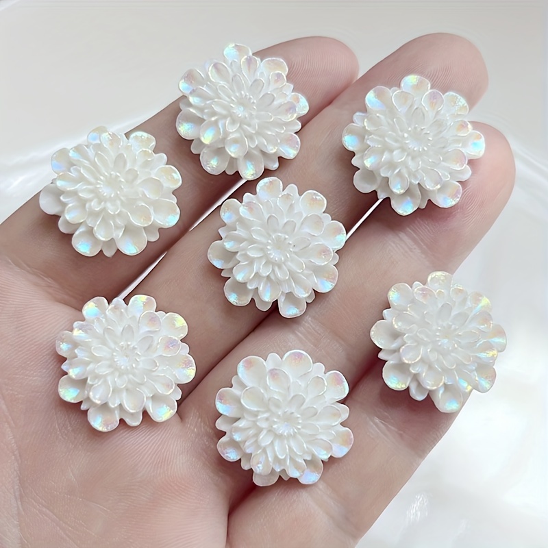 30pcs Mini Flowers DIY Craft Flowers Tiny Plastic Flowers for DIY Hair  Clips Decor