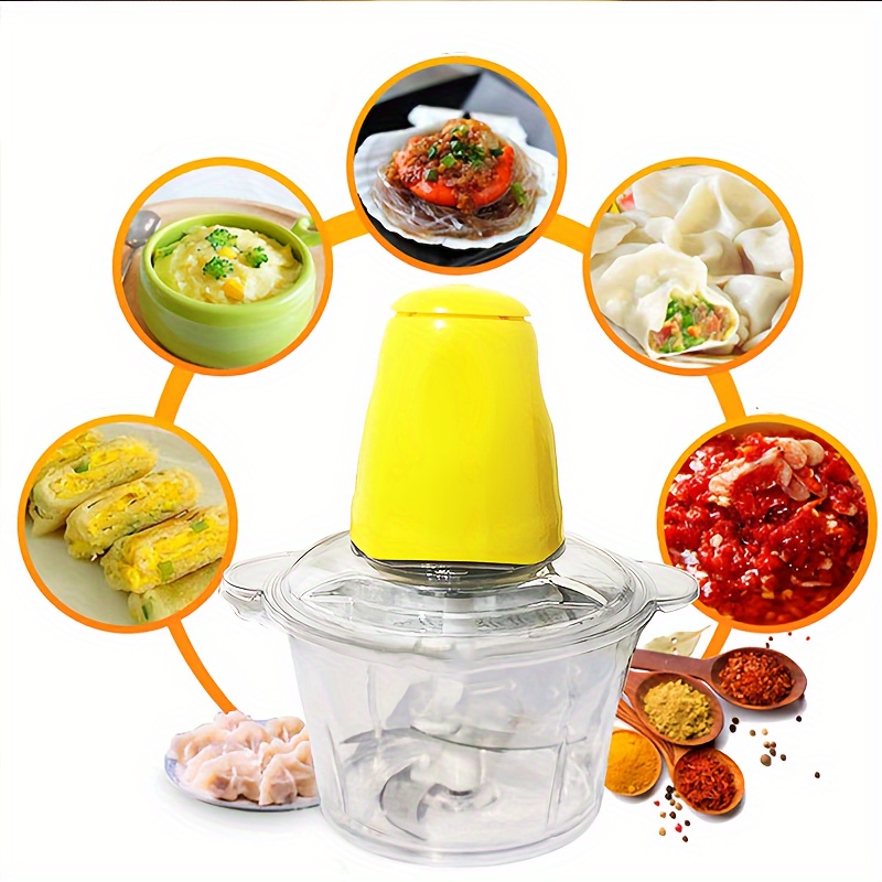 110V 67oz Meat Grinder Electric Food Machine Cutting Vegetables Garlic G Puree  Food Processor