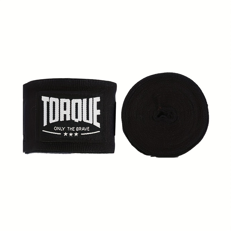 2pcs TORQUE Boxing Hand Wraps - Breathable Elastic Training & Sparring Gloves for MMA, Muay Thai, Kickboxing - Durable Polyester, Adjustable Straps, Multiple Colors (Red, Blue, Black, White, Purple), Boxing Accessories, Combat Sports Gear, Combat Sports Equipment, Sleek Design, Secure Fit Glove, Flexible Material