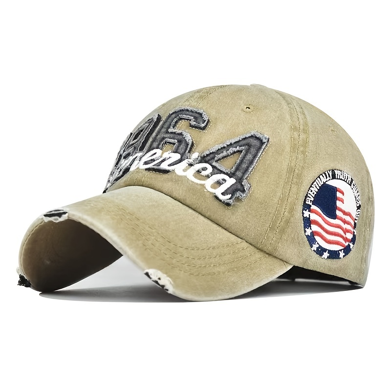 Gorras Béisbol Ajustadas Sarga Hombre Sombreros Protección - Temu