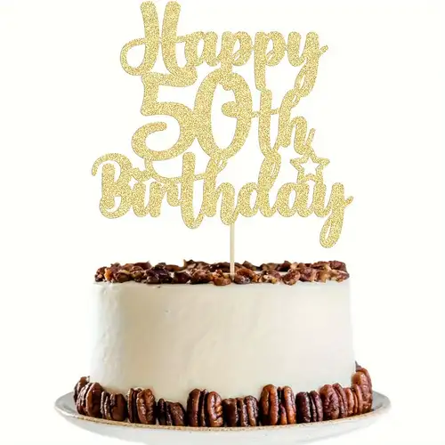 50th Birthday Cake Toppers For Him Temu