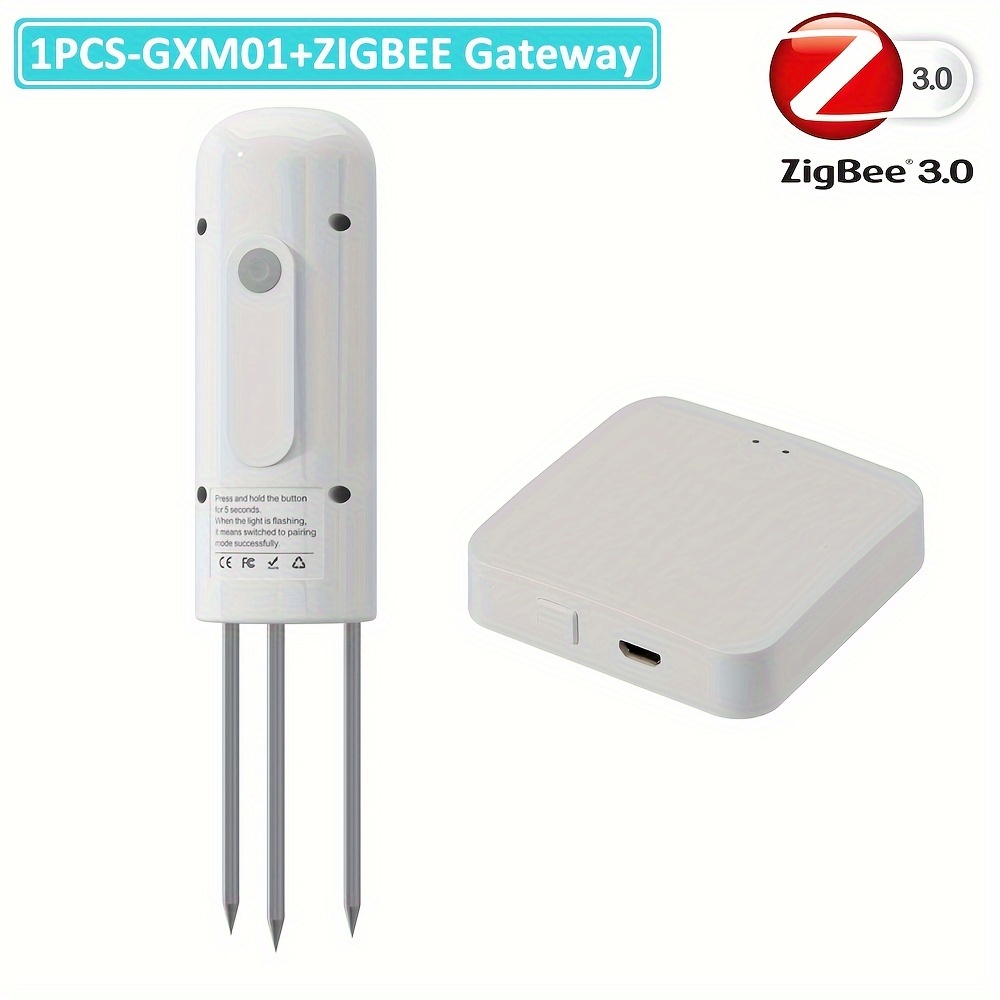 Tuya Zigbee Smart Soil Temperature and Humidity Sensor