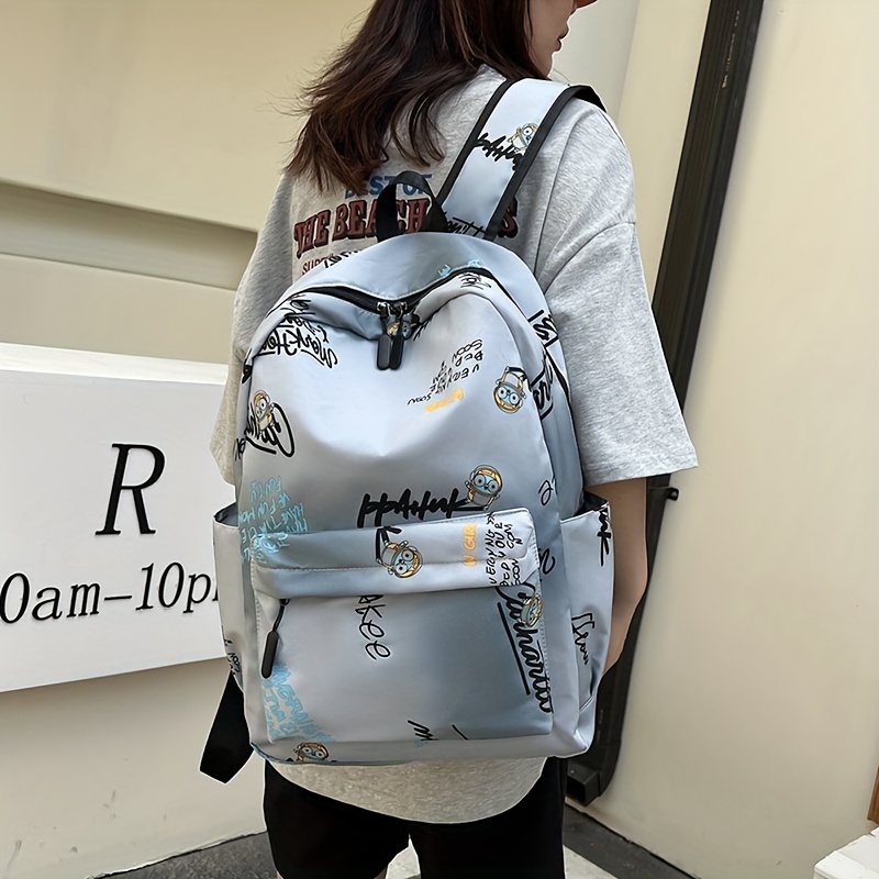 New Designer Backpack With Letter Printed Double Shoulder Bag Luxury  Outdoor Traveling Schoolbags For Women Men Students Backpacks in 2023