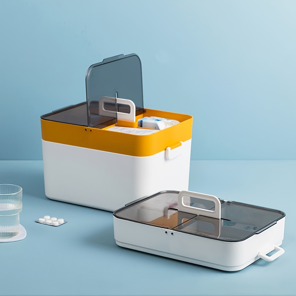 Plastic Multi layer Domestic Medicine Box Portable Divided - Temu