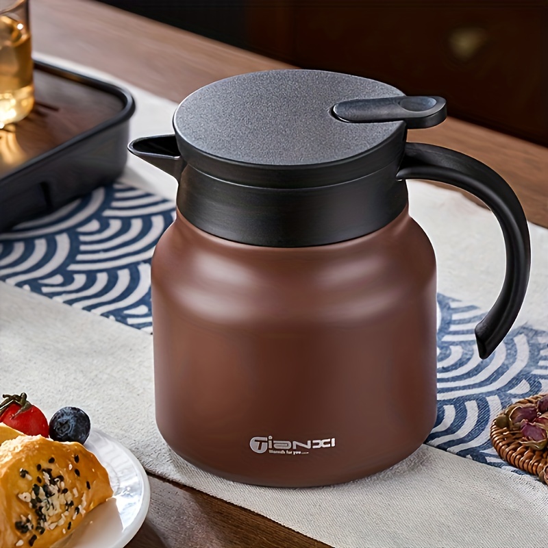 Stainless Steel Insulated Teapot High value Coffee Pot - Temu
