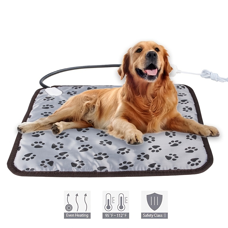 New L V Pattern Waterproof Pet Dog Bed Dog Electric Blanket Cat Kennel Pad  Kitten Thermal