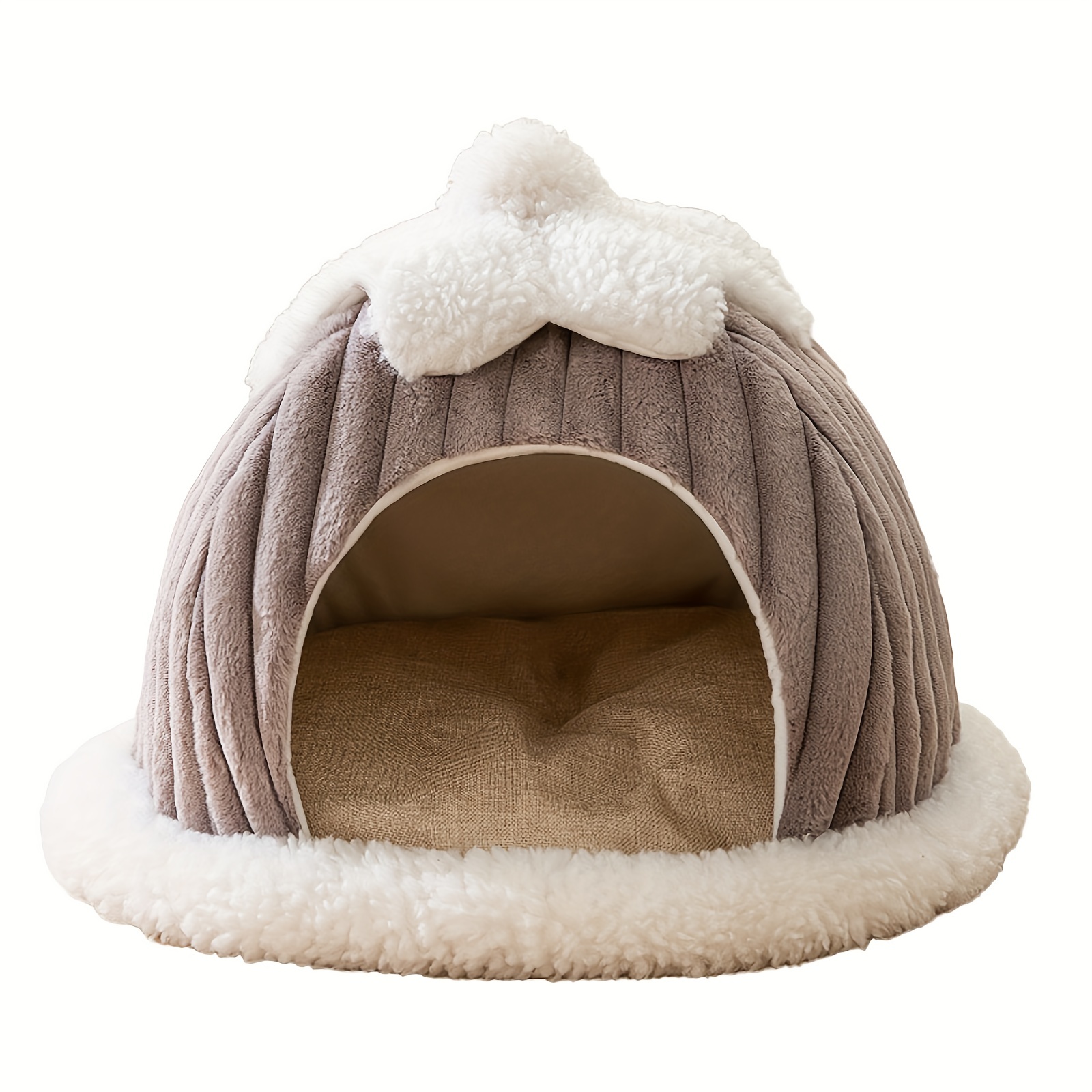 Cat House Removable Pet Bed Small Dogs Cats Puppy Pet Nest Temu