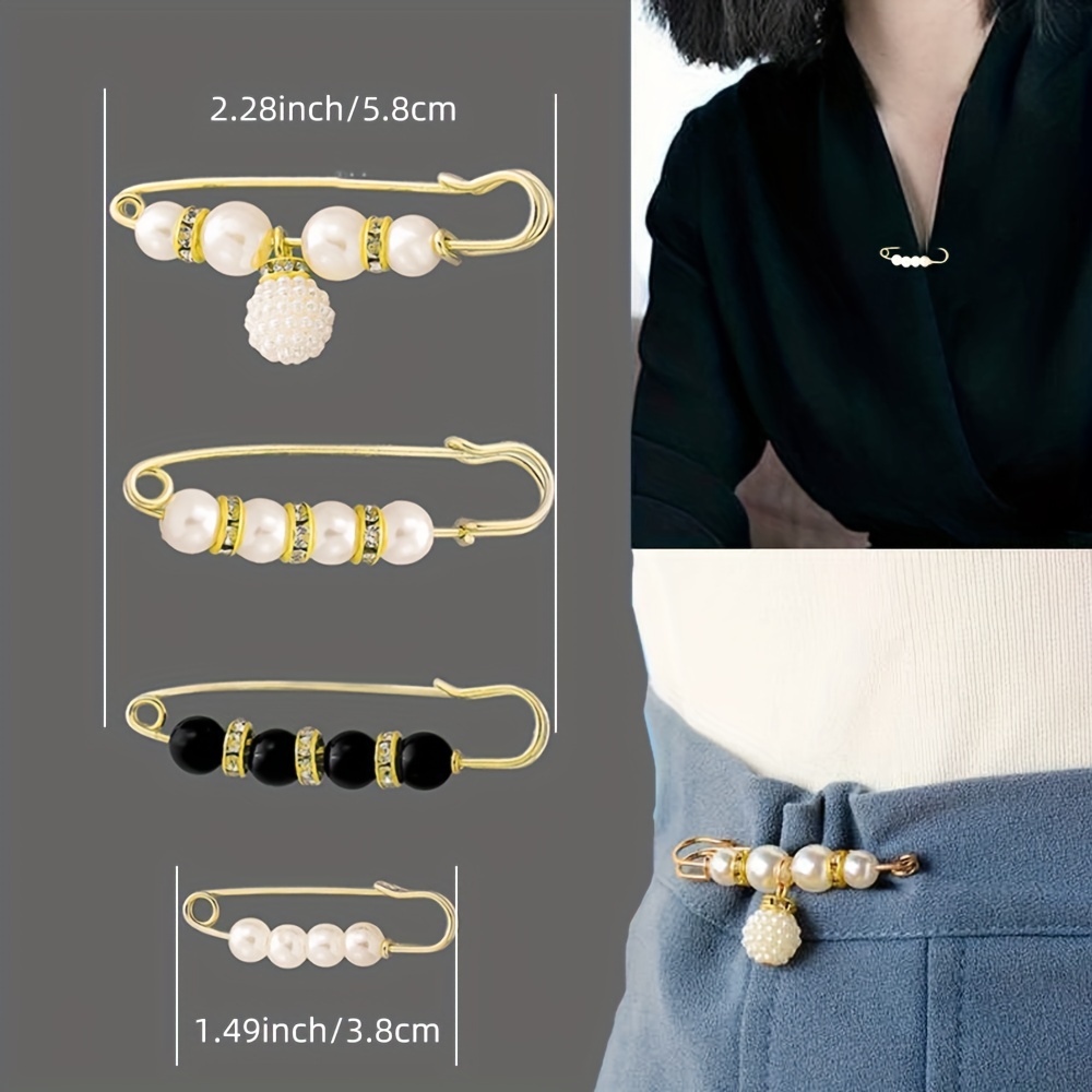 Waistband Pin Anti exposure Brooch Safety Pins Brooch For - Temu