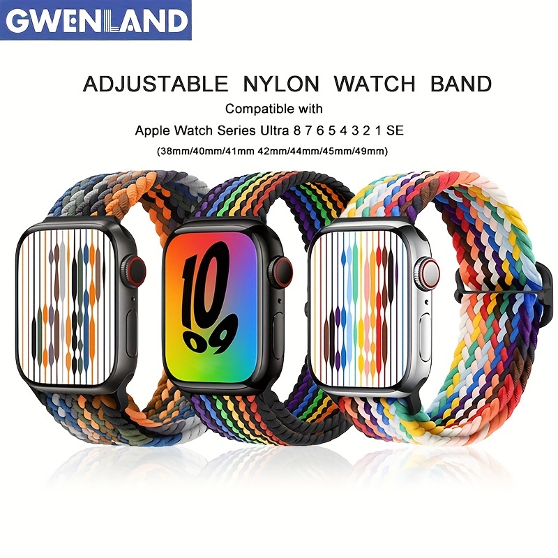 Alpine Loop Strap For Apple Watch Band 49mm 45mm 41mm 44mm 40mm Nylon  Watchband Bracelet Belt Iwatch Series 3 5 Se 6 7 8 Ultra