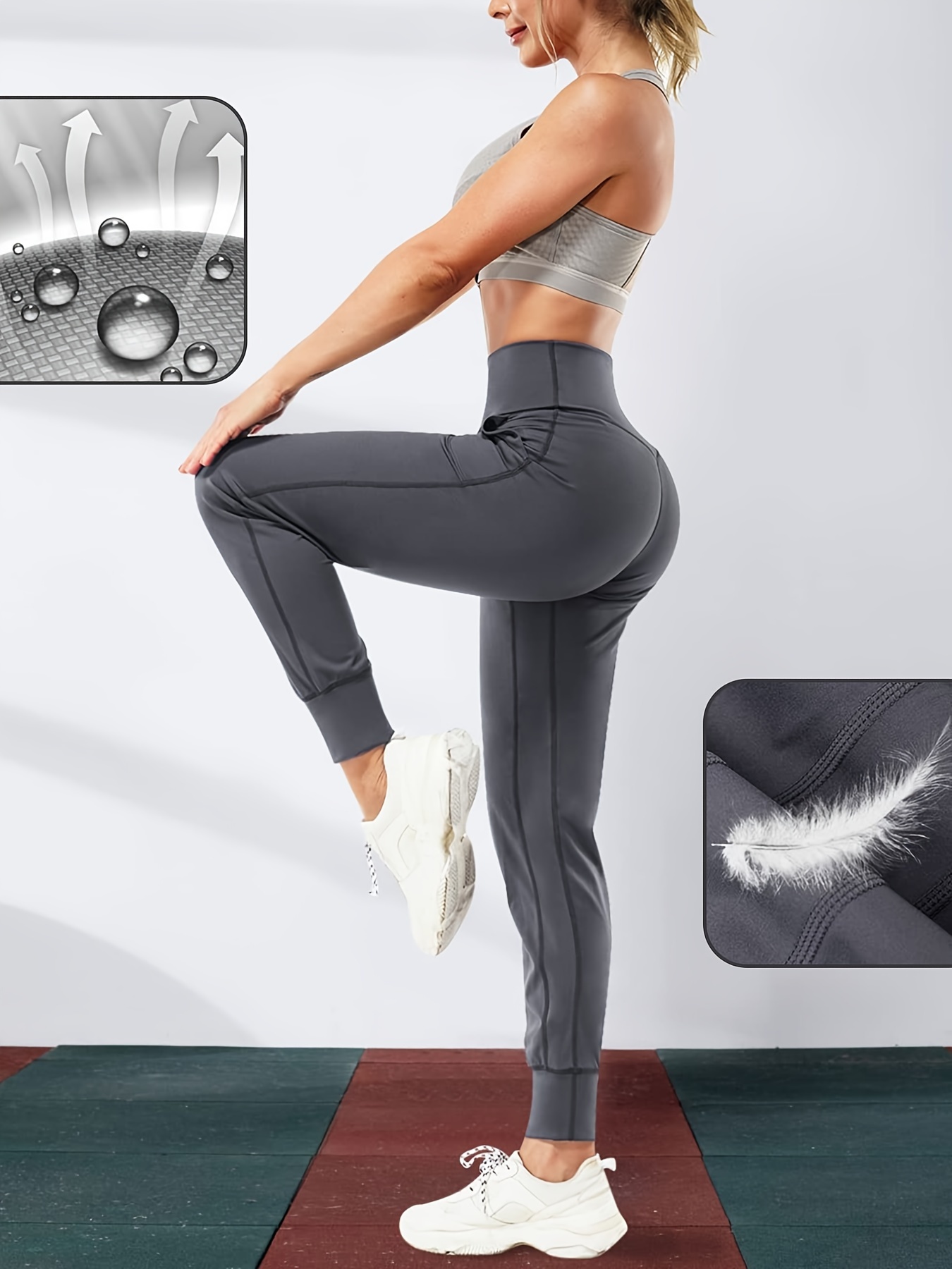 Pantalones De Chándal De Cintura Alta For Mujer Alo Yoga