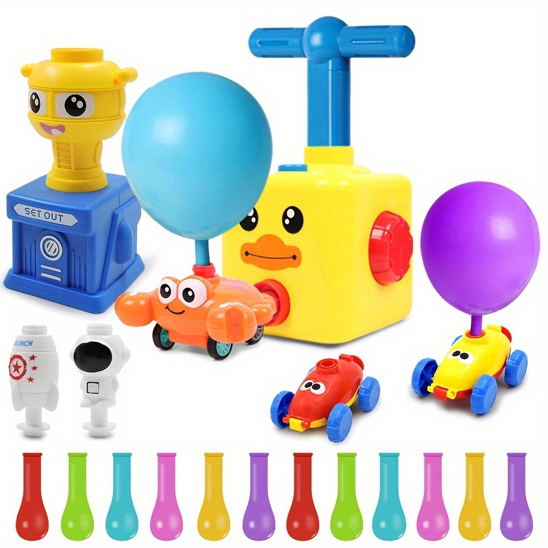 Balloon Machine & Launcher - Complete Set, Cars & Rocket