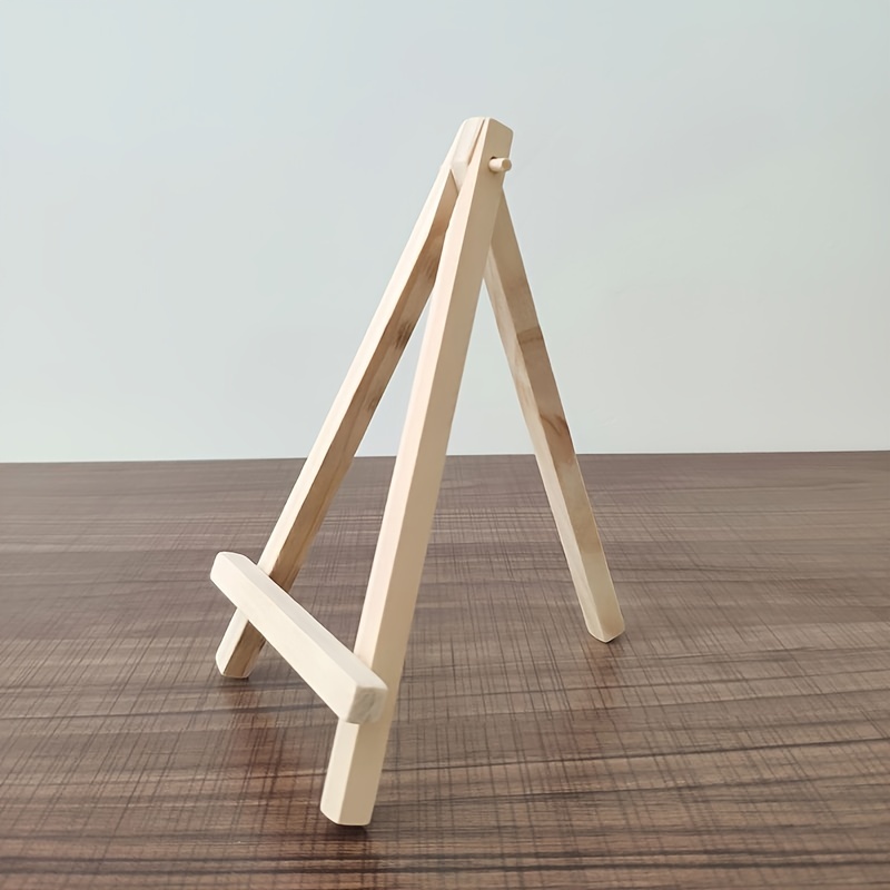 Mini Wood Artist Tripod Painting Easel For Photo Painting Postcard Display  Holder Frame Kids Drawing Toys