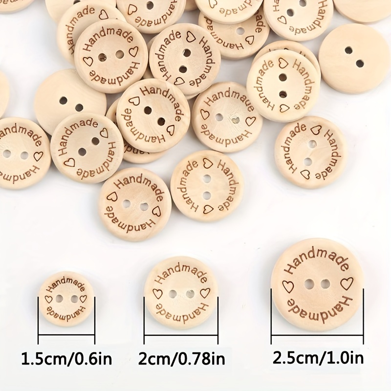 Krafty Kids Wood Craft Buttons