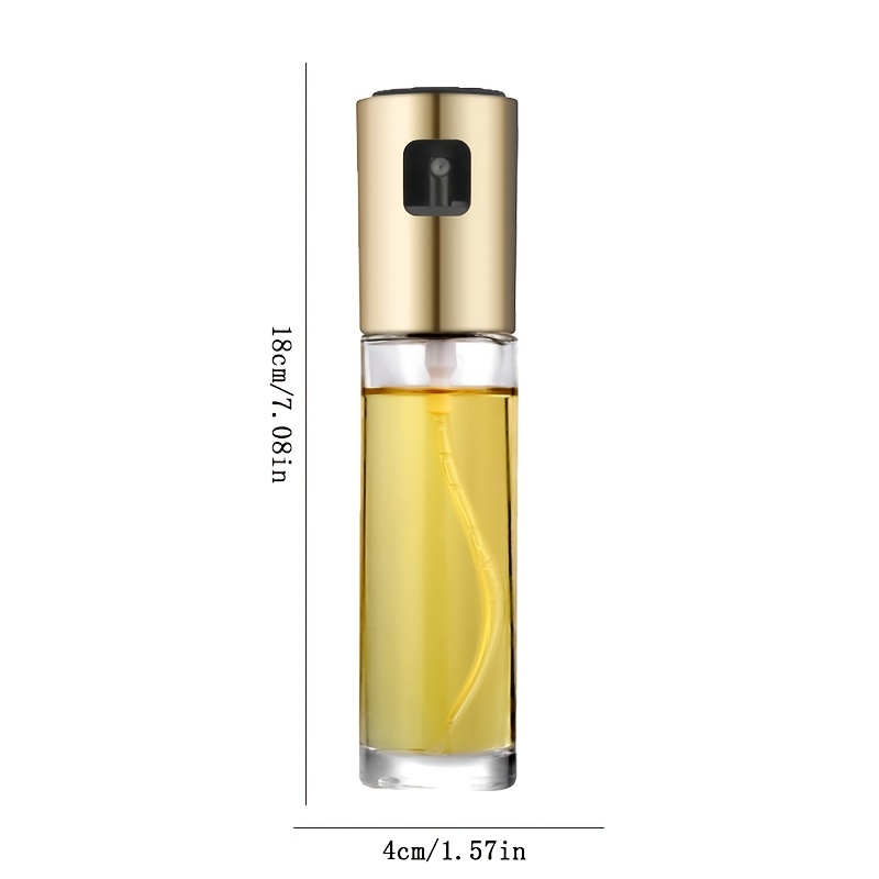 Kitchen Spray Bottle Press Type Spray Pot High Borosilicate Glass