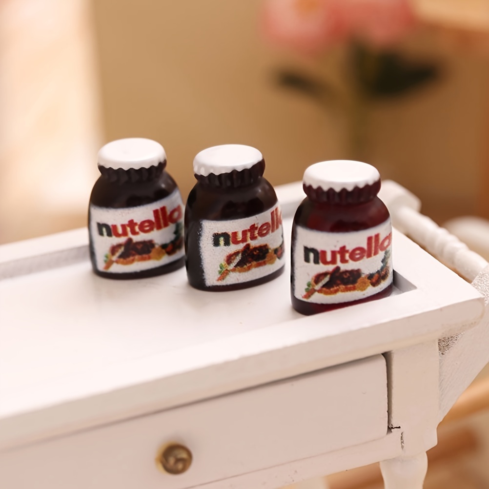 1:12 Dollhouse Miniature Chocolate Sauce Food Model Add - Temu