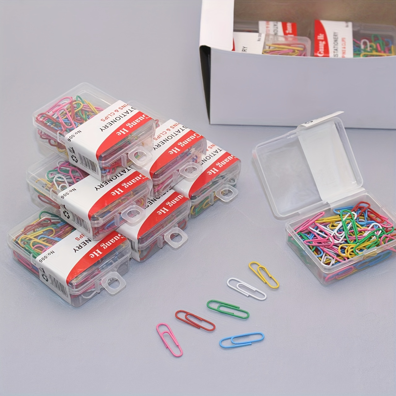 Color Magnetic Paper Clip Storage Box Magnetic - Temu