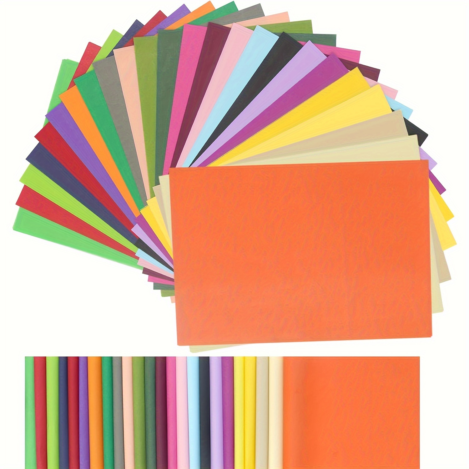120 Hojas De Papel De Seda De Colores Para Envolver A Granel