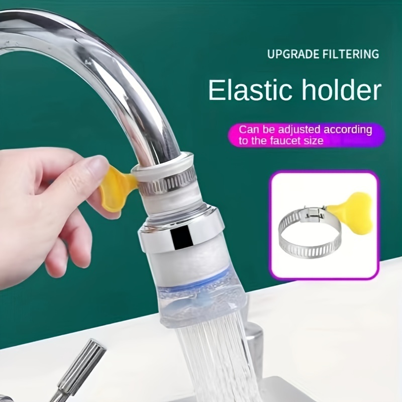 1pc Universal Interface Faucet Mount Filters Faucet Water Filter Purifier  Kitchen Tap Filtration For Kitchen Bathroom