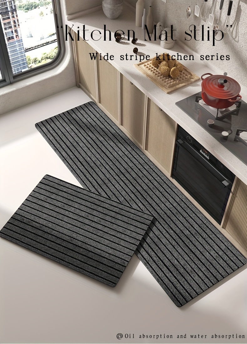 Rubber Kitchen Floor Mat Bedroom Living Room Long Strip Carpet