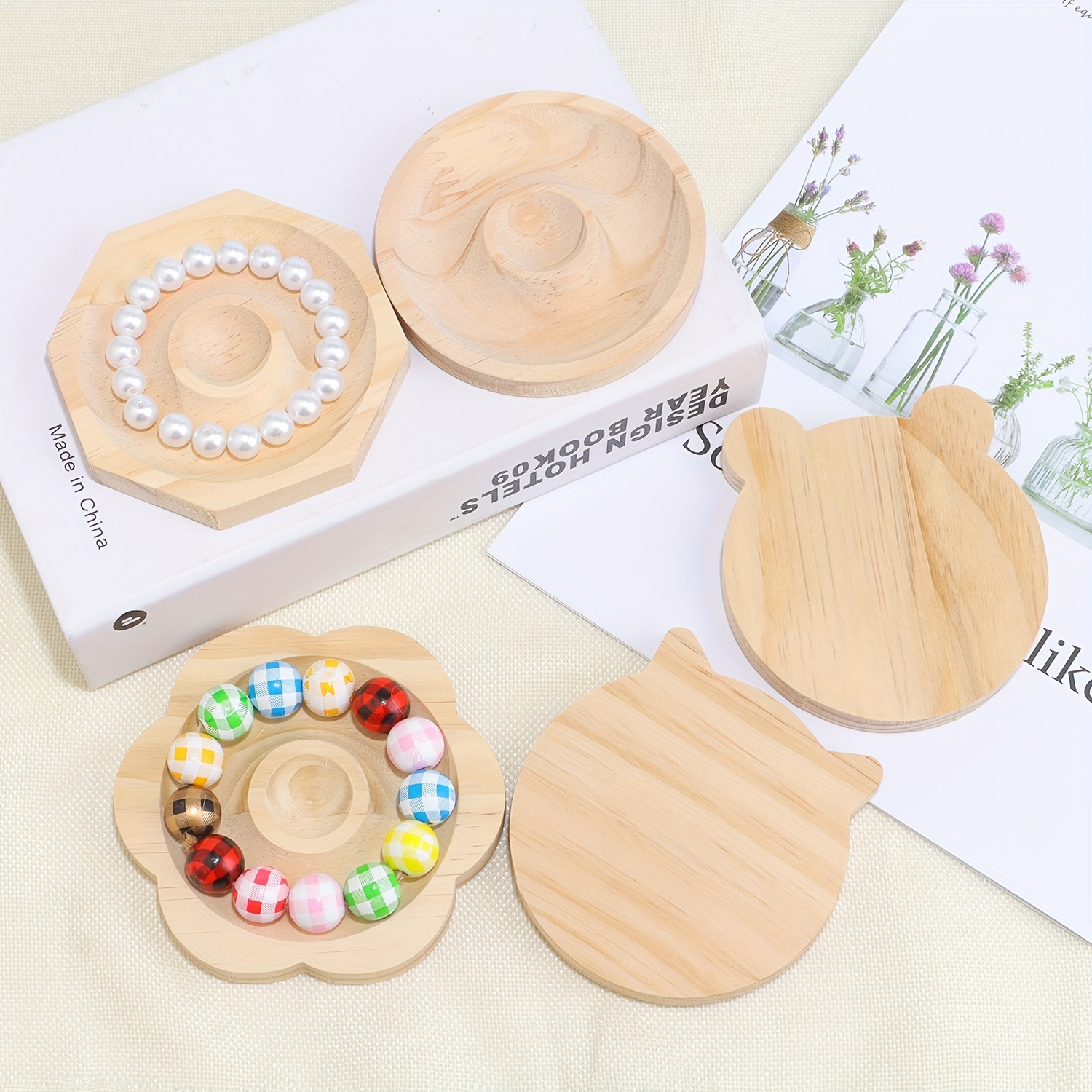The Hobbyworker Bracelet Beading Board With Lid With Scale - Temu
