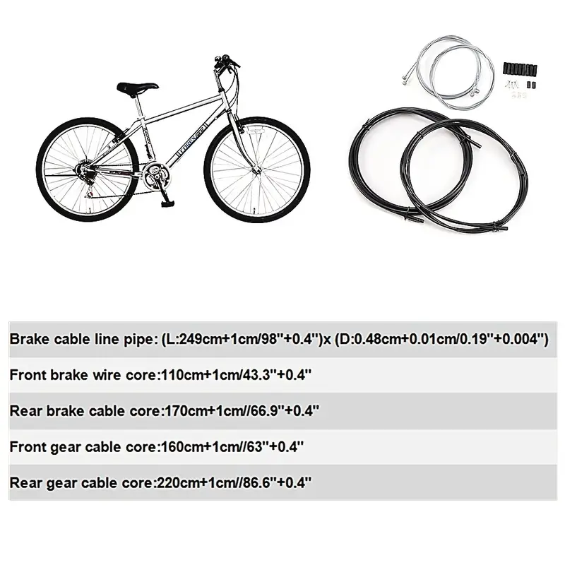 Kit Freins vélo complet - avant / arrière 