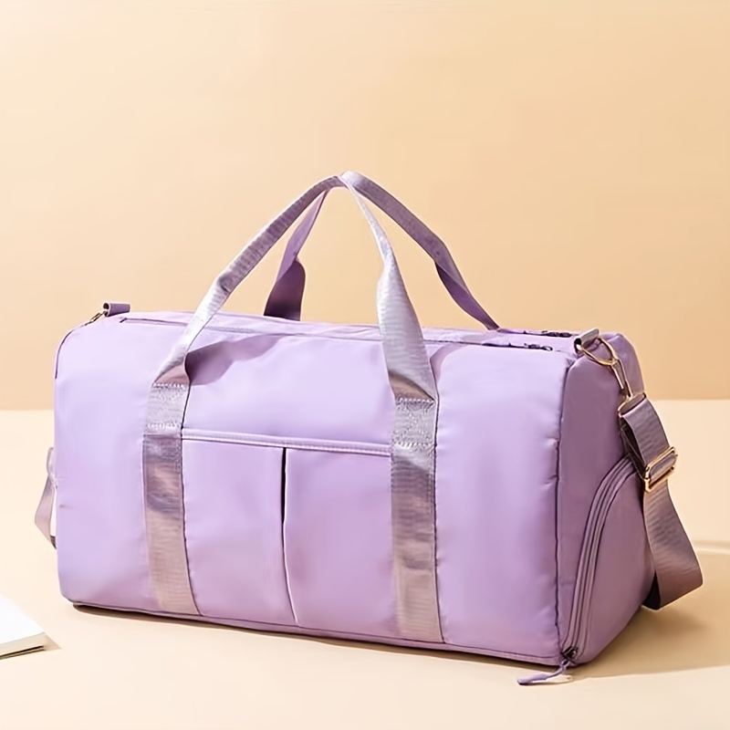 Petit sac de sport rose pour femme, sac de fitness, bagage de voyage,  tendance week-end, mini sac a main pour femme, sac de sport initie feminin,  mode