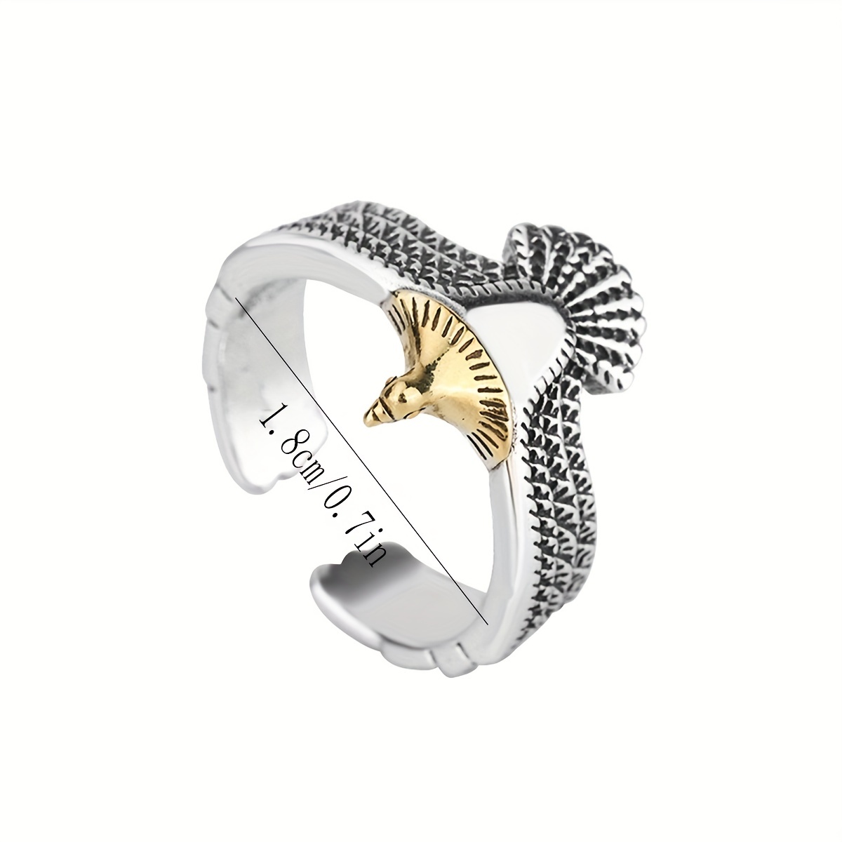 Men's Retro Eagle Ring Vintage Jewelry