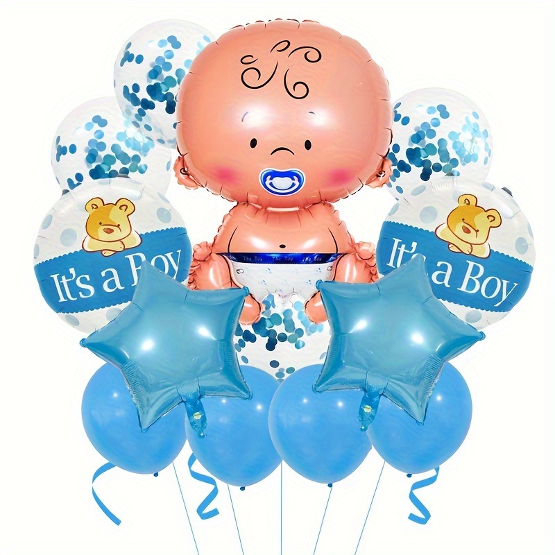 Globo de revelación de género para niño o niña, Kit de globos de