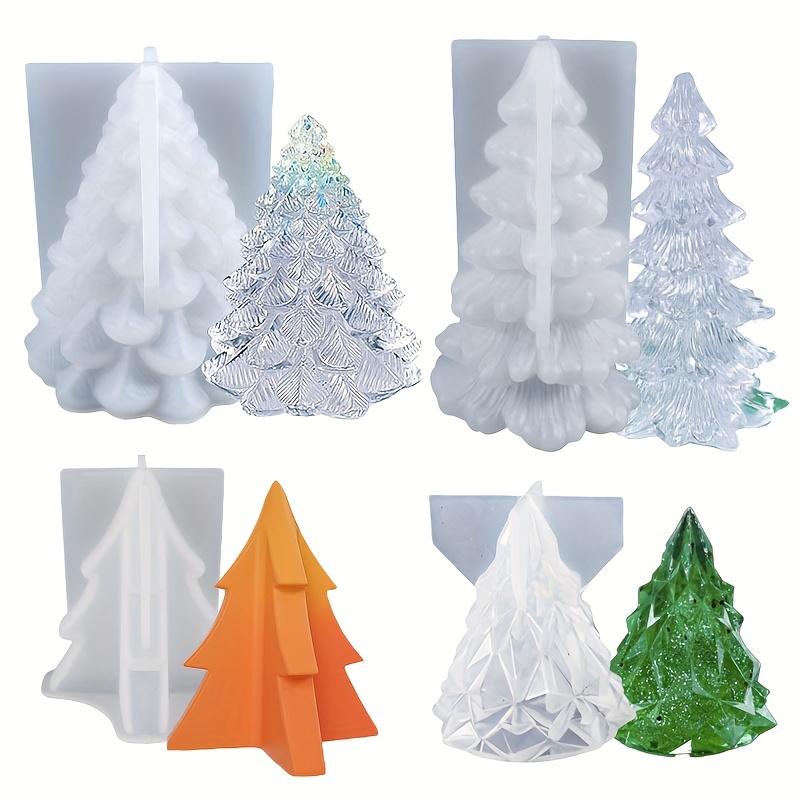 Christmas Tree Silicone Mold Christmas Decoration Ornament - Temu