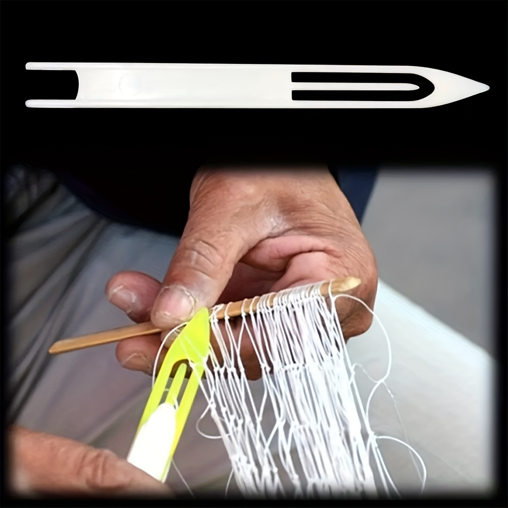 Random Color Fishing Net Shuttle Plastic Mesh Weaving Needle - Temu Canada