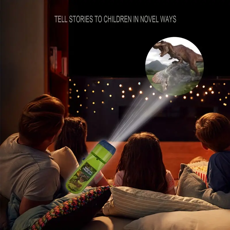 interactive dinosaur projector torch light a fun educational gift halloween thanksgiving day christmas gift details 4