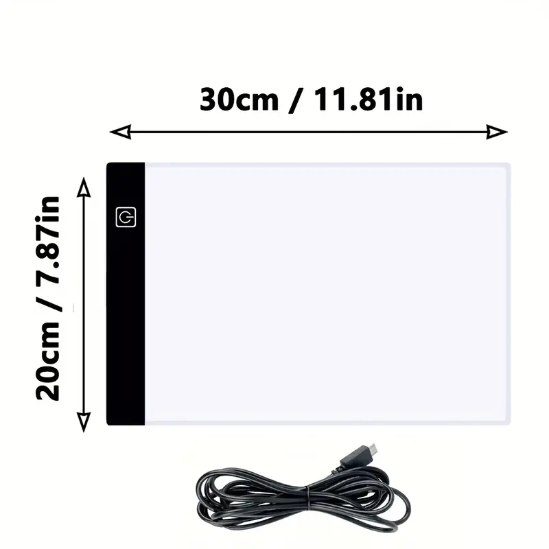 Portable A4/a3 Led Copy Board Light Tracing Box Ultra thin - Temu