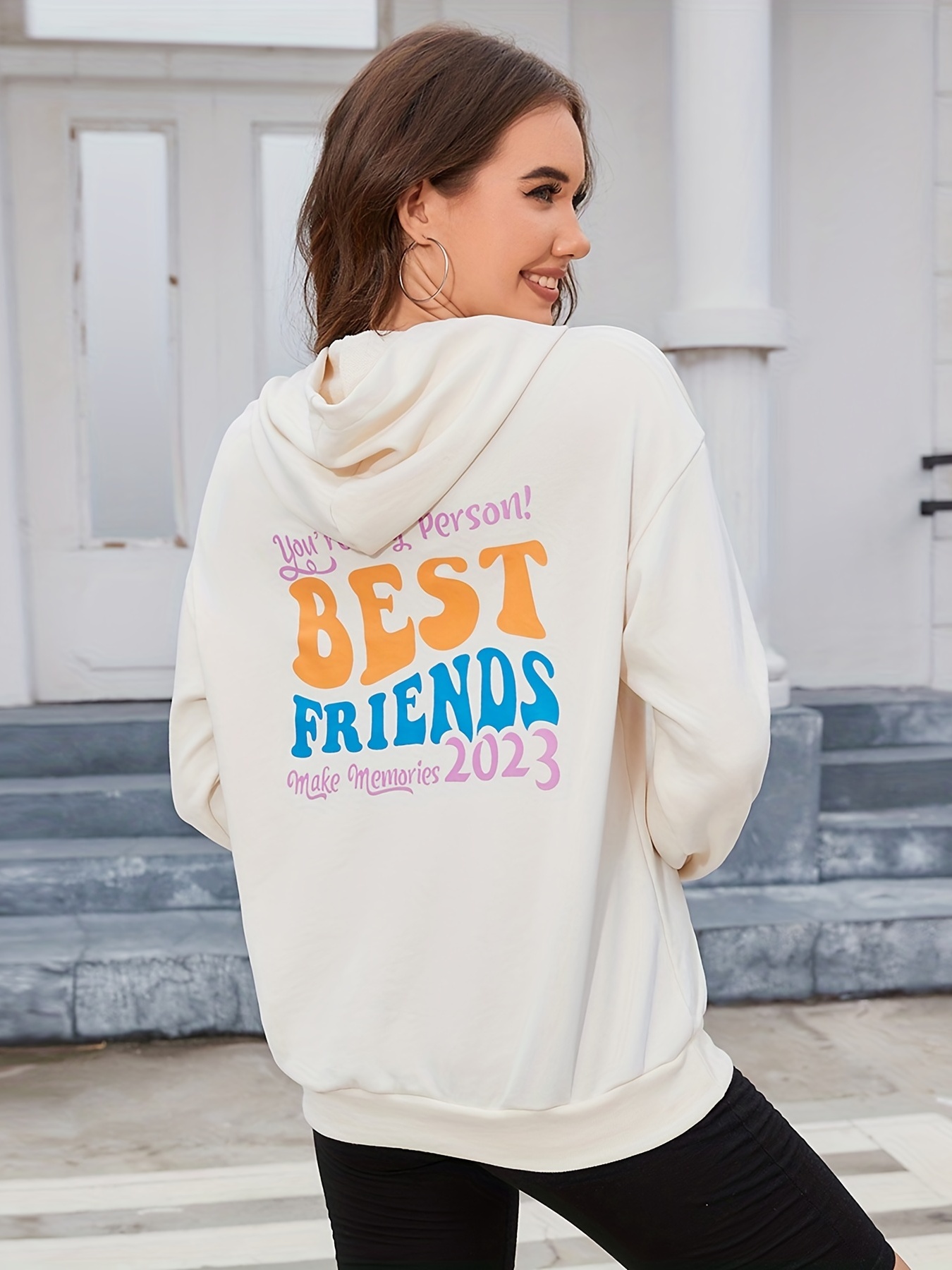 Long sleeve Hoodie Casual Regular Fit Sweatshirt in 2023