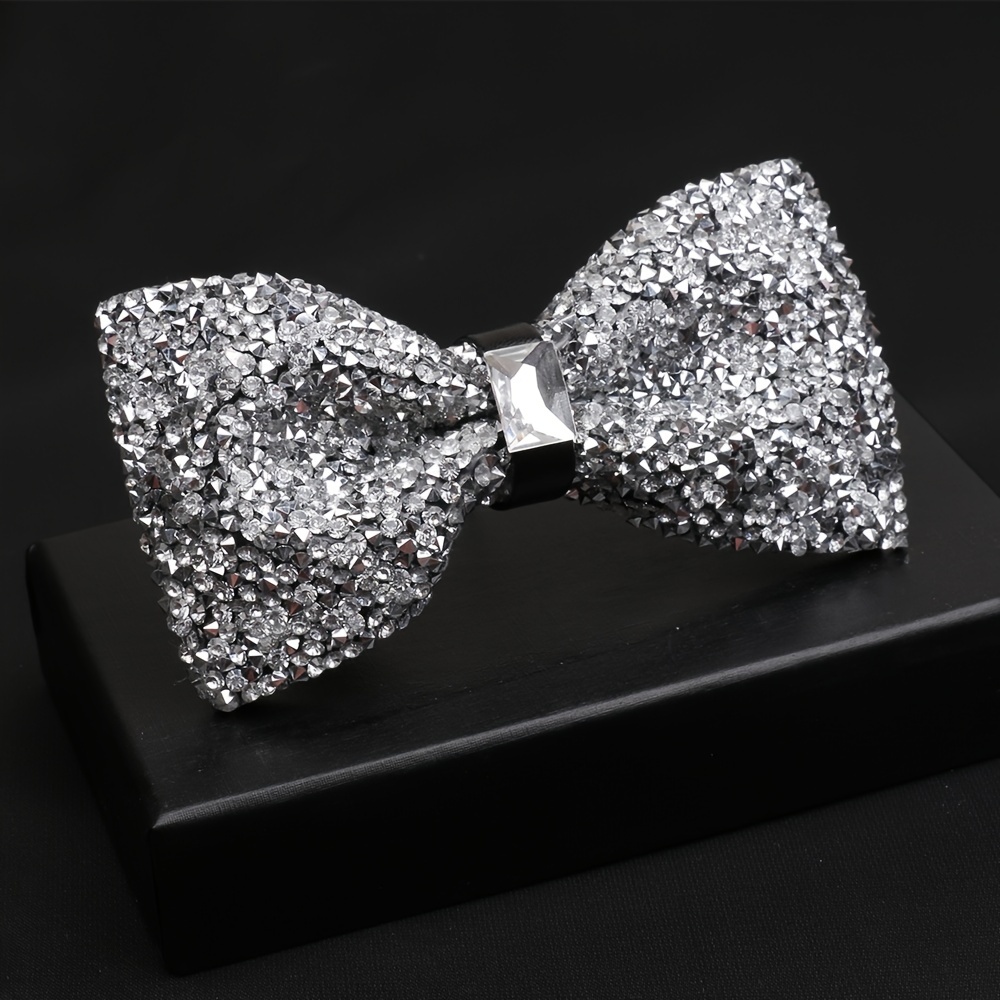 Cristal Bling Chien Col Cravate Diamant Chiot Animal Brillant