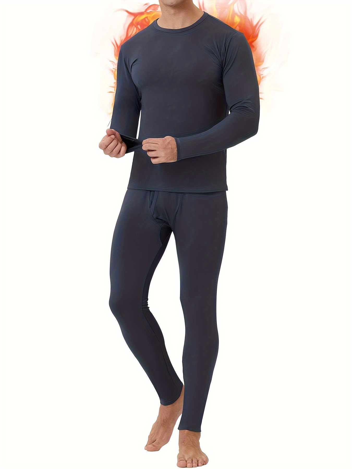 Thermajohn Long Johns Thermal Underwear for Men and Women Fleece