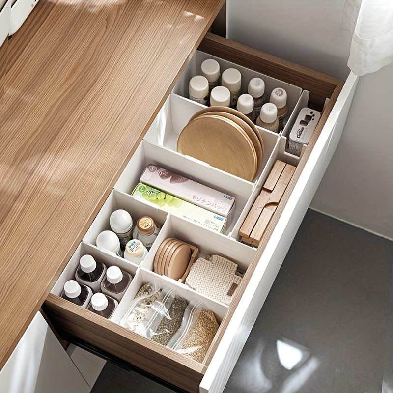angled drawer organizer pot lids - Google Search  Kitchen drawer  organization, Deep kitchen drawer organization, Kitchen drawers