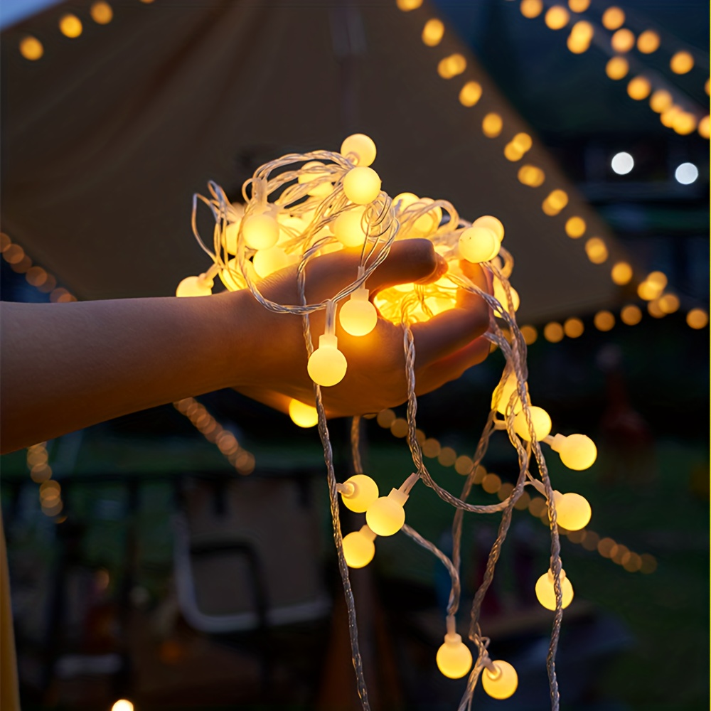 Holiday Party String Lights Camping Lights 10m100 Lights Usb - Temu