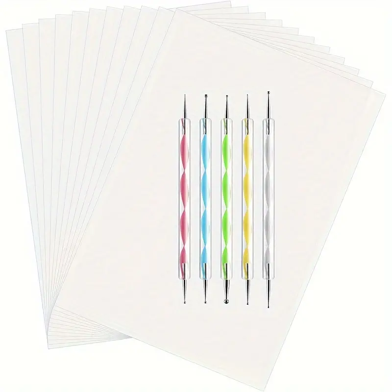 Carbon Paper White Transfer Tracing Paper With Embossed - Temu